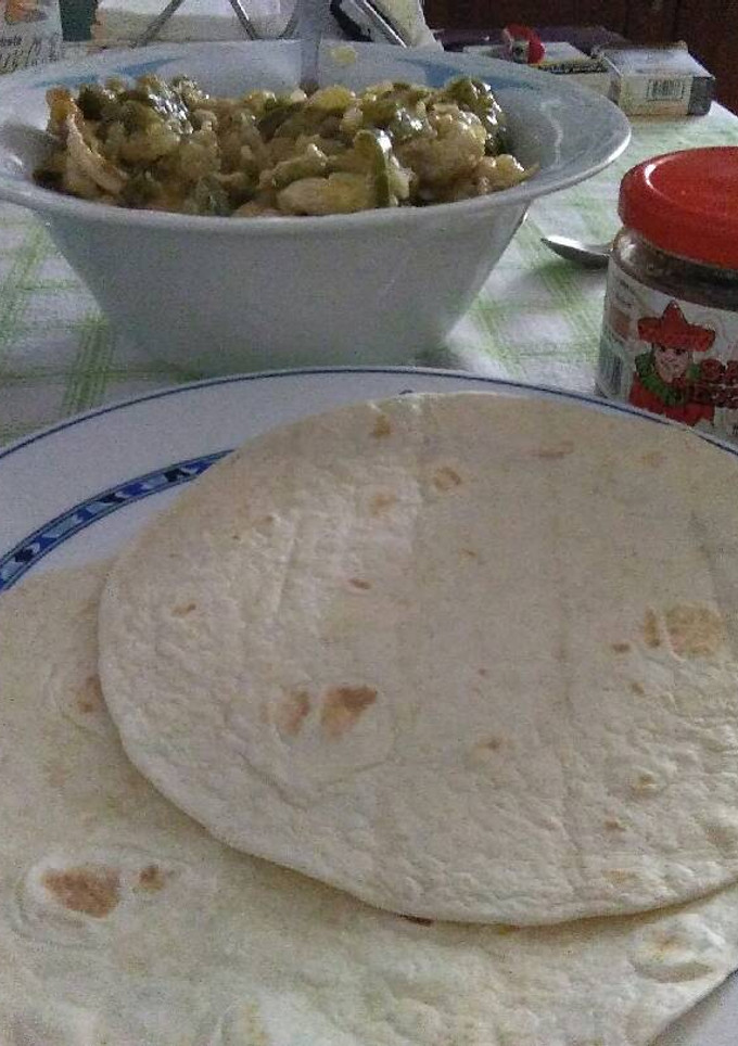 Una foto de Fajitas de pollo 🐔