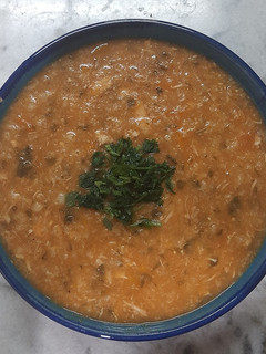 عکسی از دستور سوپ جو پرک
