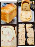 Ham and Cheese Loaf Bread
