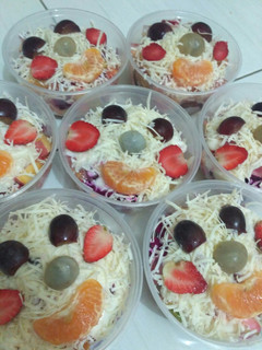 Foto resep Salbu Cihuuy (Salad Buah)