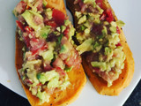Tostada de boniato