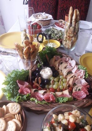 Una foto de Palitos rápidos con pesto