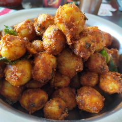 Baby Potatoes Sabzi A picture of Baby Potatoes Sabzi.