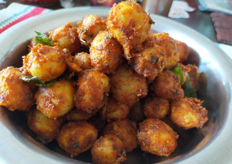 Recipe of Perfect Baby Potatoes Sabzi