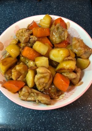 咖哩雞 的食譜成品照片