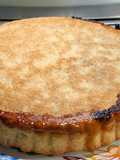 Tarta de atún y repollo colorado con masa tipo hojaldre sin manteca