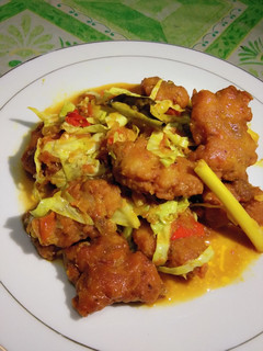 Foto resep Ayam krispi sambel goreng kubis