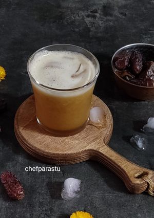 عکسی از دستور نوشیدنی خنک خرما