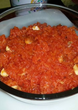 A picture of Carrot Halwa.