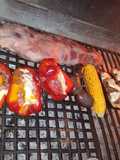 Costillas de cerdo con verduras