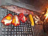 Costillas de cerdo con verduras