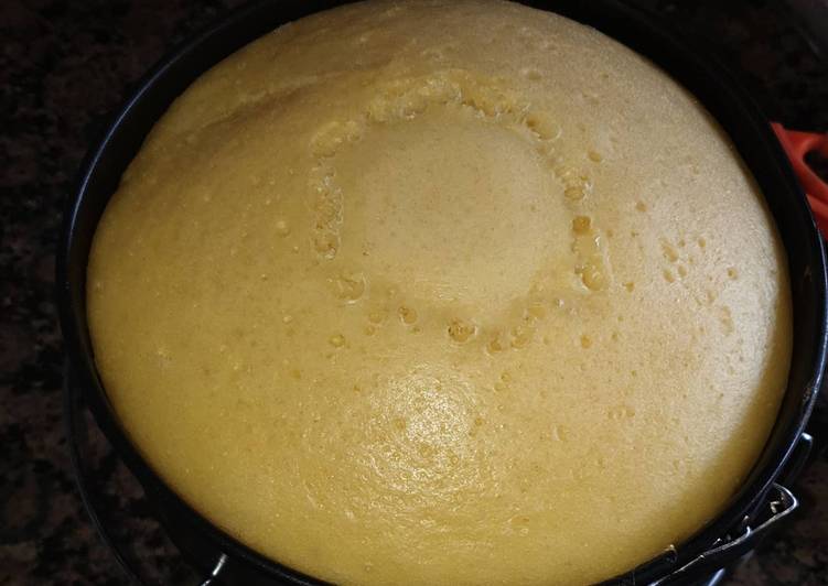 Bizcocho yogur al varoma Thermomix tm6