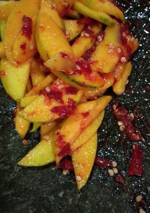 Foto resep Asin manis mangga