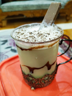 A picture of Chocolate shake.