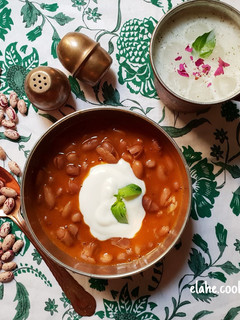 عکسی از دستور خوراک لوبیا