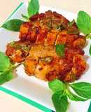 Thịt heo quay lá móc mật