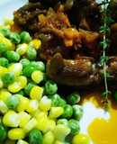 Sườn cừu hầm vang đỏ