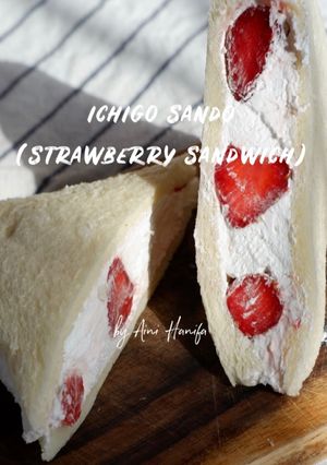 Foto resep Ichigo Sando (Strawberry Sandwich)