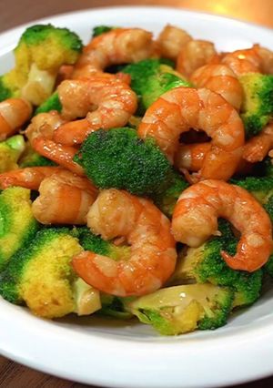 西蘭花蝦仁 的食譜成品照片