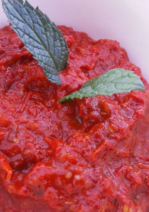 صورة لوصفة هريسة حارة 🌶
