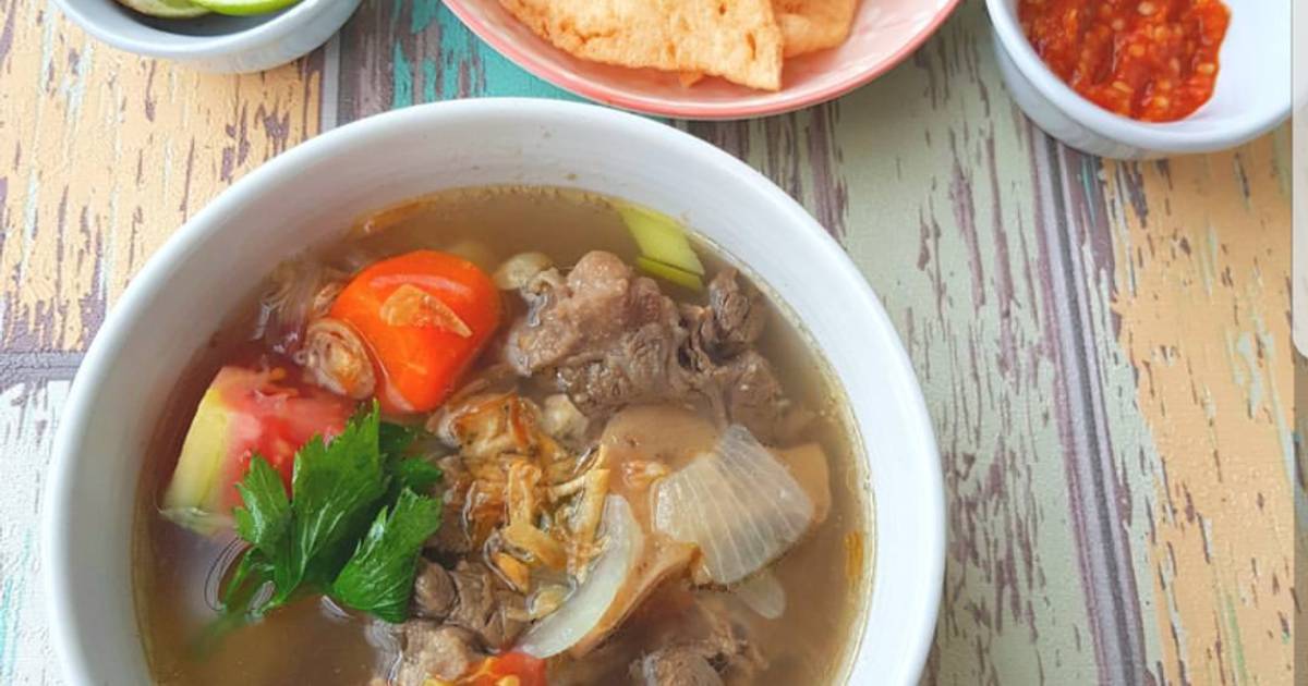 Resep Sop Buntut Praktis Slowcooker Oleh Monicalie97 Cookpad