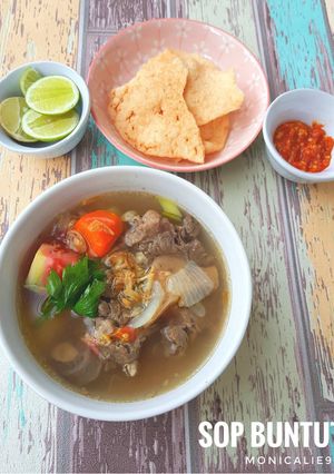 Foto resep Sop Buntut Praktis (Slowcooker)