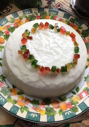 Una foto de Mousse de guanábana