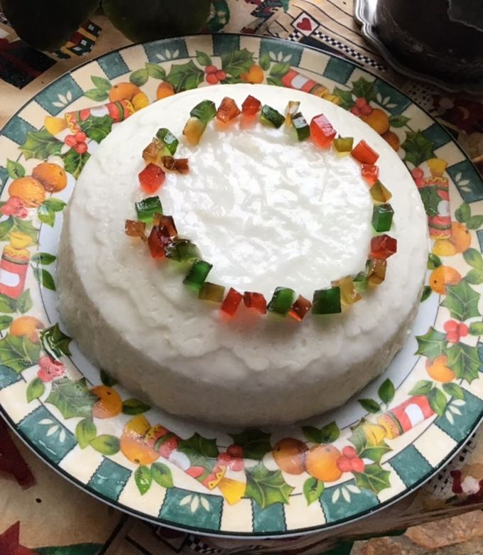 Una foto de Mousse de guanábana