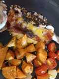 Pez herrera al horno relleno 🐟