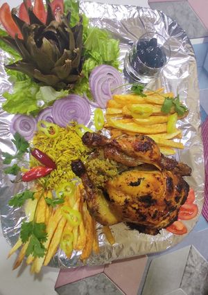 صورة لوصفة دجاجة روتي (plat variés)