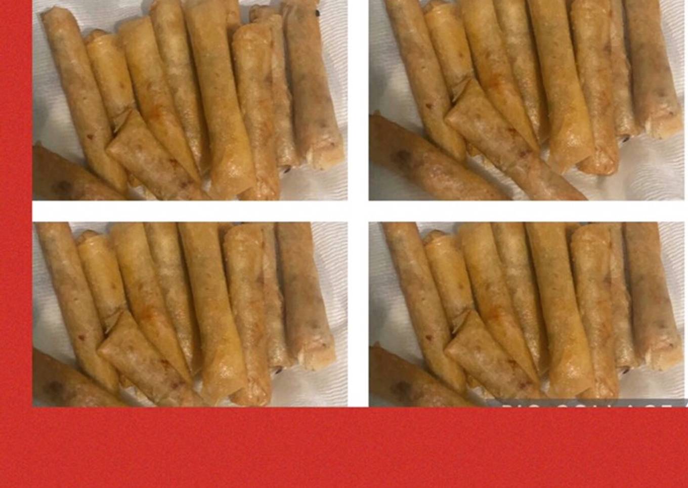 Authentic Filipino lumpia’s / spring rolls