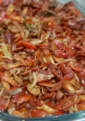Foto resep Tumis Tangkil / Kulit Melinjo Teri
