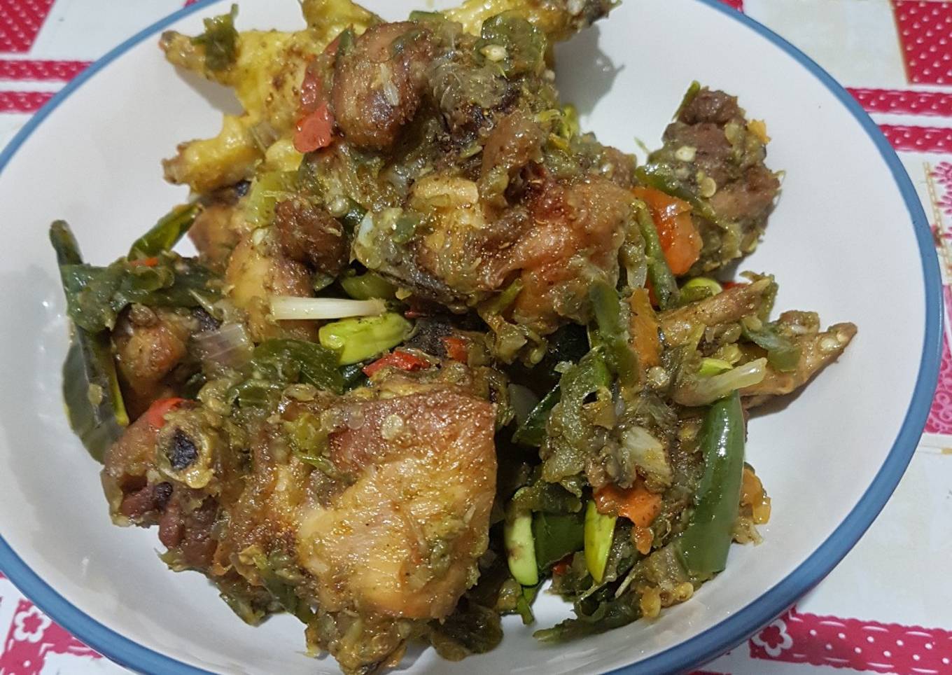 Ayam Goreng Pete Cabe Ijo