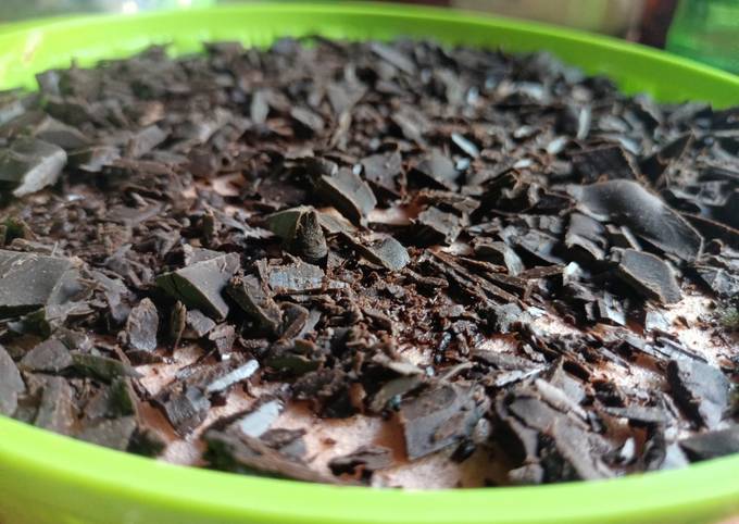 Puding coklat vla