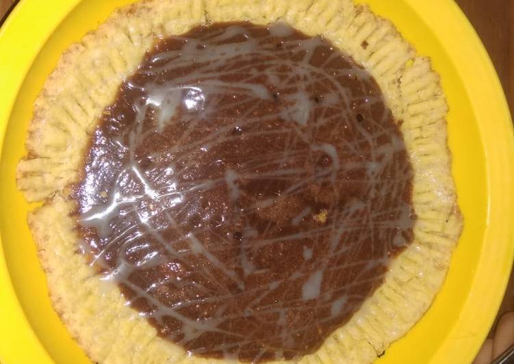 Cara Gampang Membuat Pie cokelat teflon gampang sekali yang Enak Banget