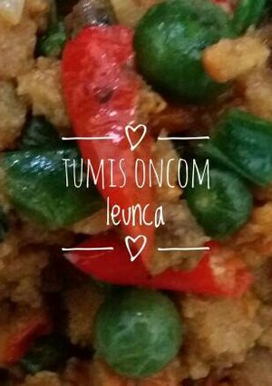 Foto resep Tumis oncom leunca