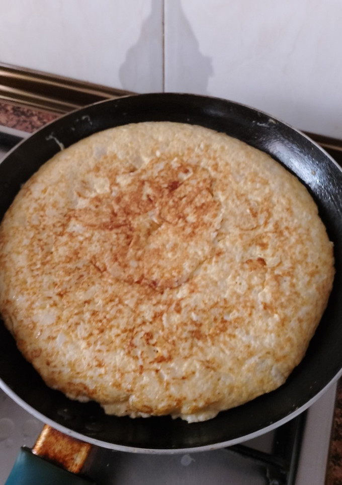 Una foto de Tortilla de Coliflor