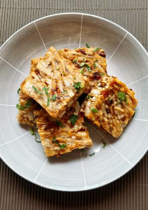素食芋籤糕 的食譜成品照片