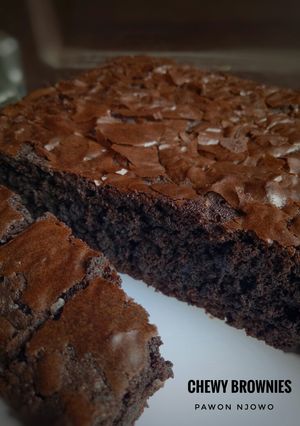 Foto resep Chewy brownies