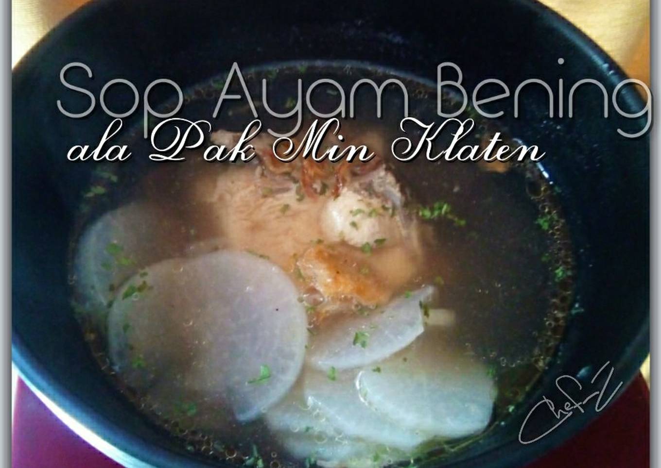 Soto Ayam Bening ala Pak min Klaten #seninsemangat