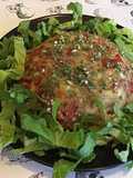 Tartare de concombre tomates citron et épices
