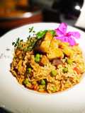 Arroz con Costillas al Vino Tinto