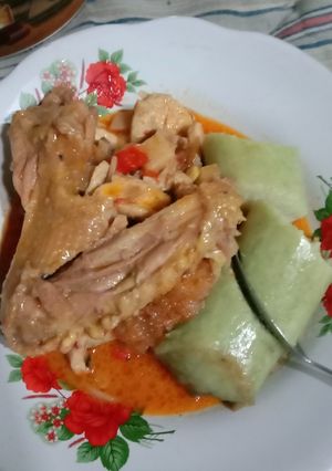 Foto resep Sayur kentang kuah merah