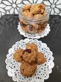 Oatmeal Almond Raisin Cookies