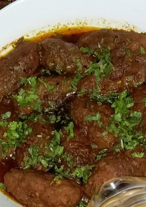 A picture of Lagan kabab.