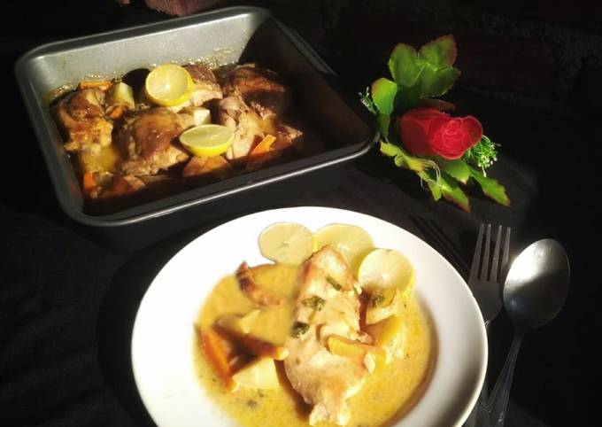 Resep: Creamy Chicken Lemon Butter Sauce Istimewa