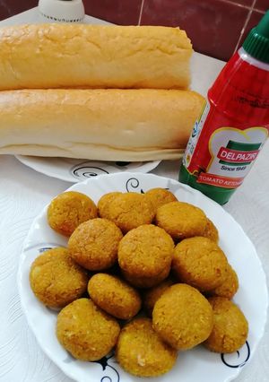 عکسی از دستور فلافل