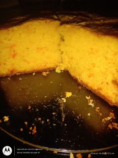 Una foto de Torta de zanahoria sin leche