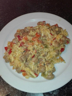 Una foto de Risoto con champiñones