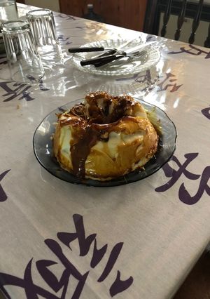 Una foto de Postre de azúcar orgánica y claras de gallinas
